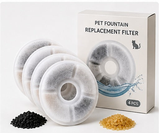 Pack de filtres de rechange pour fontaine à eau chat L'Onde Féline