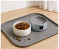Tapis anti-éclaboussures pour gamelle de chat L'Onde Féline